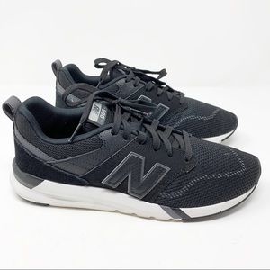 New Balance 009 black athletic shoes men’s 7.5